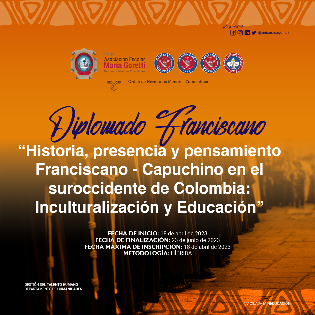 Historia, presencia y pensamiento Franciscano - Capuchino en el suroccidente de Colombia: Inculturalización y Educación