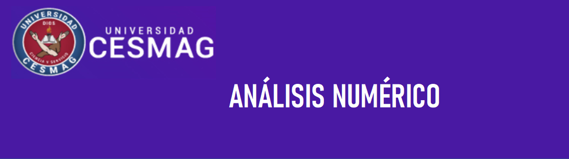 Análisis Numérico (Grupo: 1-25-M)